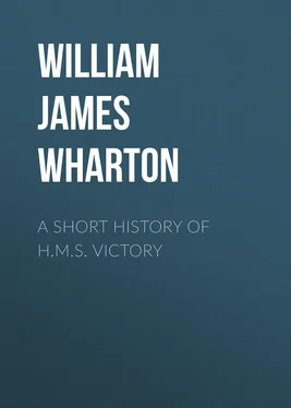 William James Lloyd Wharton A Short History of H.M.S. Victory обложка книги