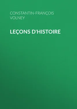 Constantin-François Volney Leçons d'histoire обложка книги