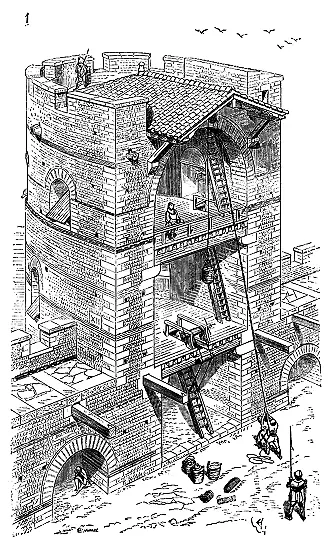 Voici fig 1 un type de ces tours de la fin de lempire romain 68 68 Tours - фото 46