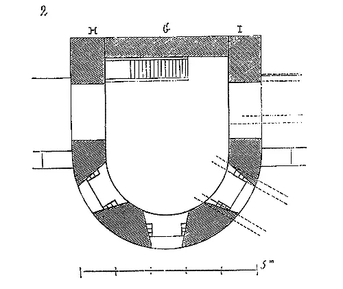 Voici fig 2 le plan dune de ces tours 69 69 La tour dite du Four - фото 47