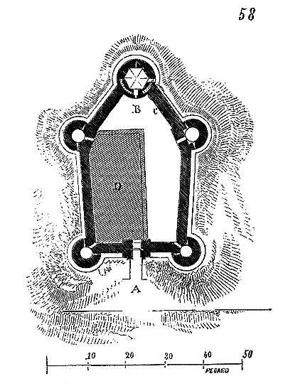 Du château où résida Louis le Jeune en 1144 il reste peutêtre des - фото 103
