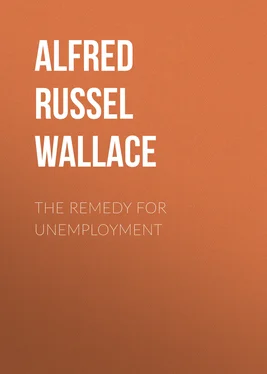 Alfred Wallace The Remedy for Unemployment обложка книги