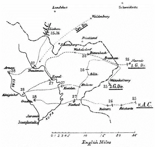 N o 1 PROPOSED ADVANCE OF 2 ND ARMY FROM 25 TH TO 28 TH JUNE N o 3 - фото 3