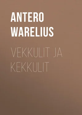 Antero Warelius Vekkulit ja kekkulit обложка книги