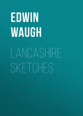 Edwin Waugh Lancashire Sketches обложка книги