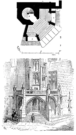Le château de Pierrefonds possédait un remarquable perron à la base de - фото 57