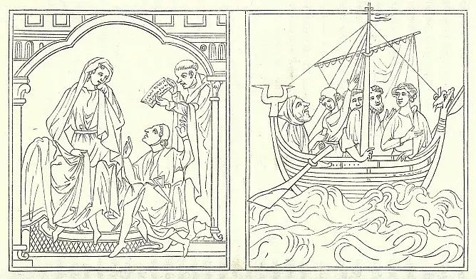 CHAPTER III HOW CANUTE DIED AND ALFRED FELL BY TREASON AND HOW EDWARD - фото 7