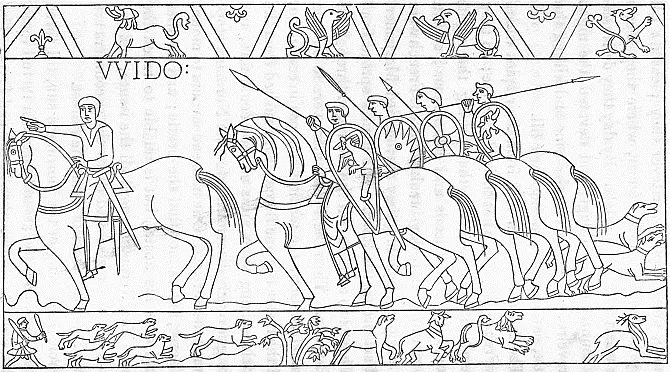 That same night the news passed quickly to where the duke lay with his army - фото 11