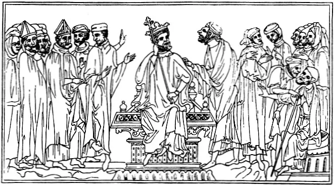 Edward received the injunction of the apostle in good part On the western side - фото 14