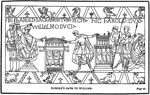 CHAPTER IX HOW KING EDWARD DIED AND HAROLD WAS CROWNED IN HIS STEAD AND HOW - фото 21