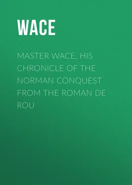 Wace Master Wace, His Chronicle of the Norman Conquest From the Roman De Rou обложка книги
