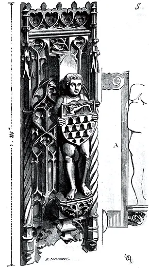 Il appartient également au XVe siècle et le marteau se meut non plus au moyen - фото 63