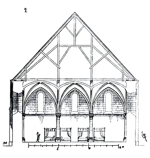 La fig 2 présente la coupe transversale de la grande salle dans laquelle - фото 71