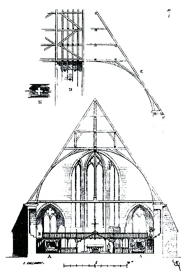 La fig 7 donne la coupe transversale de ce magnifique vaisseau qui na pas - фото 76