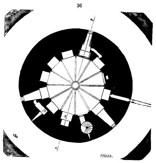 Lescalier à vis nous conduit au premier étage 36 voûté comme le - фото 62