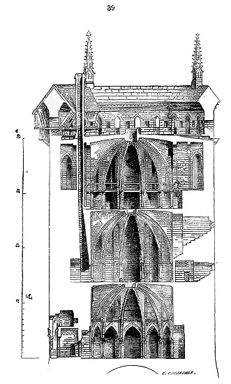 Une coupe de ce donjon 39 faite sur OP explique mieux que toute description - фото 65
