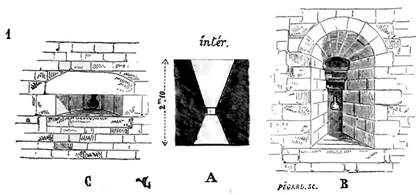 La bouche de la pièce est à peu près à miépaisseur du mur comme le fait voir - фото 119