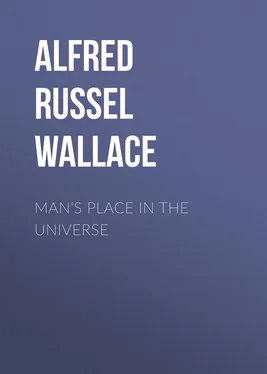 Alfred Wallace Man's Place in the Universe обложка книги