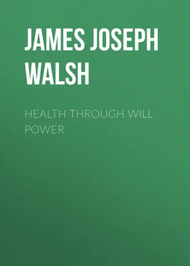 James Walsh Health Through Will Power обложка книги