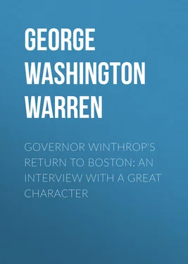 George Washington Warren Governor Winthrop's Return to Boston: An Interview with a Great Character обложка книги