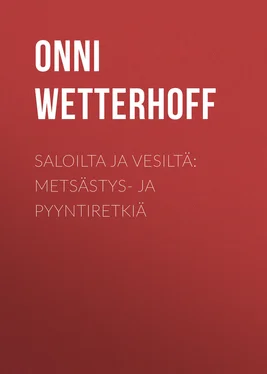 Onni Wetterhoff Saloilta ja vesiltä: Metsästys- ja pyyntiretkiä обложка книги