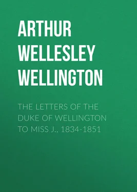 Arthur Wellesley Wellington The Letters of the Duke of Wellington to Miss J., 1834-1851 обложка книги