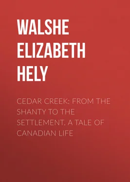 Elizabeth Walshe Cedar Creek: From the Shanty to the Settlement. A Tale of Canadian Life обложка книги