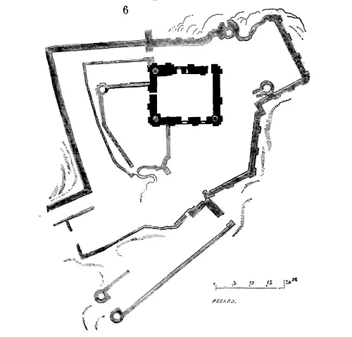 Nous donnons 6 le plan du château de Chauvigny dont le donjon remonte au XIe - фото 51