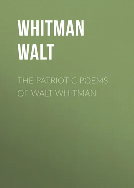 Уолт Уитмен The Patriotic Poems of Walt Whitman обложка книги