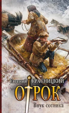 Евгений Красницкий Отрок. Внук сотника обложка книги