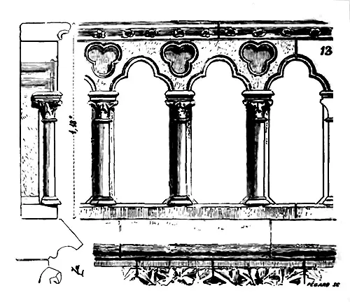 Mais nous sommes au milieu du XIIIe siècle et si la balustrade du porche de la - фото 66
