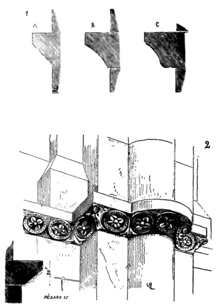 Ces bandeaux sont fréquemment ornés de sculptures surtout à partir de la fin - фото 90