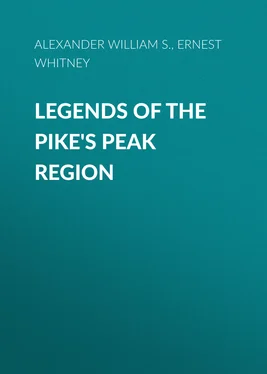 William S. Alexander Legends of the Pike's Peak Region обложка книги