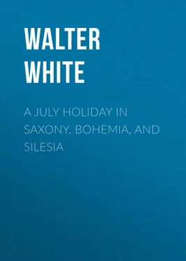 Walter White A July Holiday in Saxony, Bohemia, and Silesia обложка книги