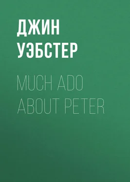 Джин Уэбстер Much Ado About Peter обложка книги