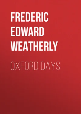 Frederic Edward Weatherly Oxford Days обложка книги