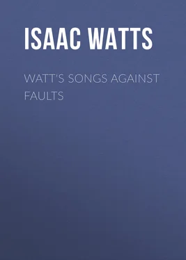 Isaac Watts Watt's Songs Against Faults обложка книги