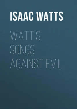 Isaac Watts Watt's Songs Against Evil обложка книги