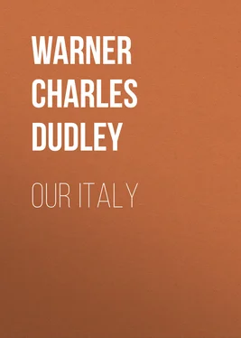 Charles Warner Our Italy обложка книги