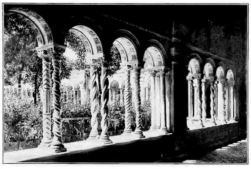 CLOISTER OF ST PAULS WITHOUT THE WALLS ROME A little study of the hinge - фото 28