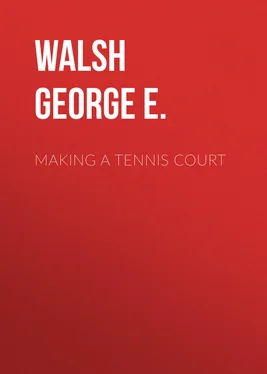 George Walsh Making a Tennis Court обложка книги
