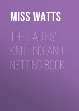 Miss Watts The Ladies' Knitting and Netting Book обложка книги