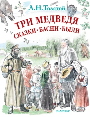 Лев Толстой Три медведя. Сказки, басни, были (сборник) обложка книги