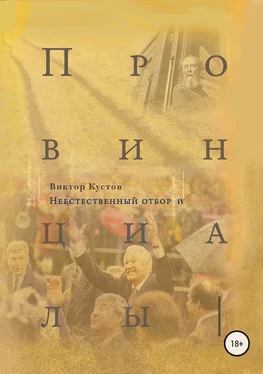 Виктор Кустов Провинциалы. Книга 4. Неестественный отбор обложка книги