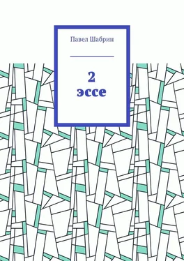 Павел Шабрин 2 эссе обложка книги