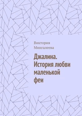 Виктория Мингалеева Джалина. История любви маленькой феи обложка книги