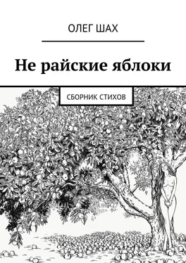 Олег Шах Не райские яблоки. Сборник стихов обложка книги