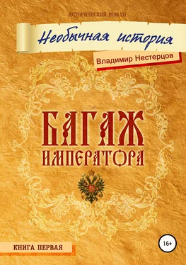 Владимир Нестерцов Багаж императора обложка книги