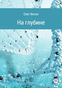 Олег Весна На глубине обложка книги