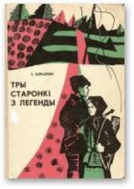 Генадзь Бураўкін Тры старонкі з легенды обложка книги